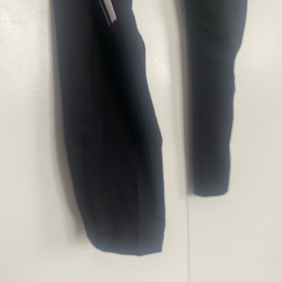 NWOT Women’s Adidas Slim Fit Black 3 Stripe Track Pants Size Large - AEROREADY - Picture 7 of 8